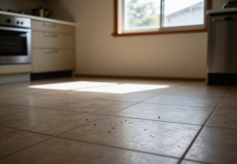 Termite-damaged wood in Strathfield home after treatment and repair